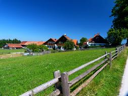 The Fence Lawn At Court Of