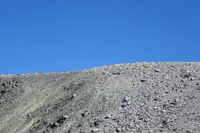 Stones hill landscape