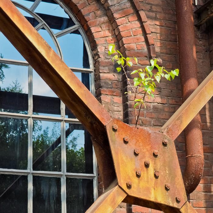 Architecture Steel Mill Factory