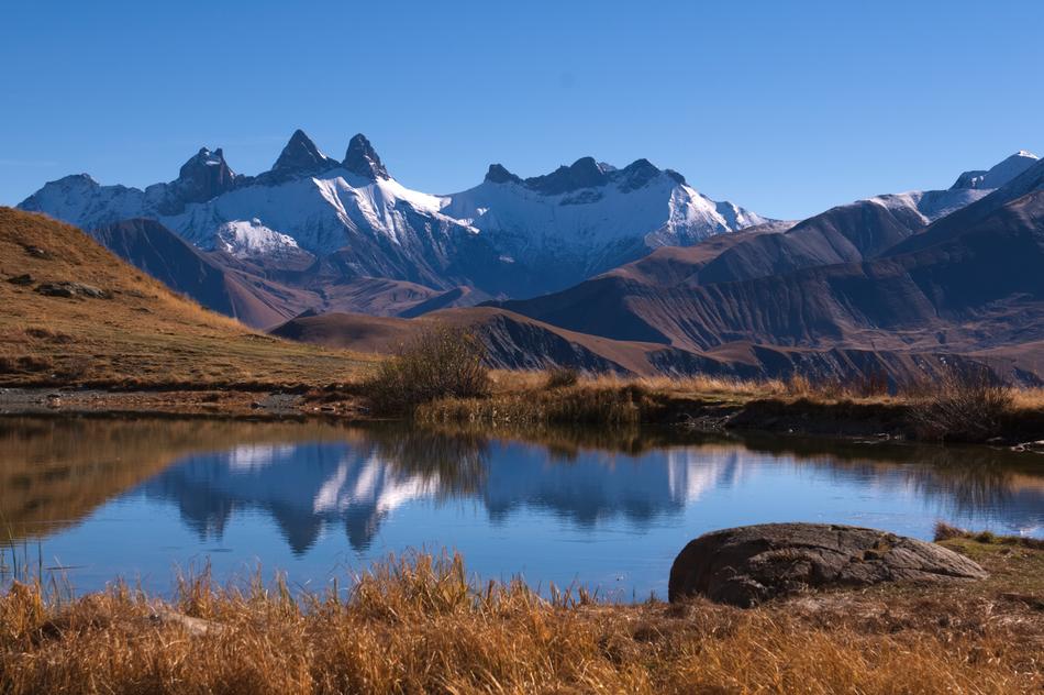 Mountain Highland and lake