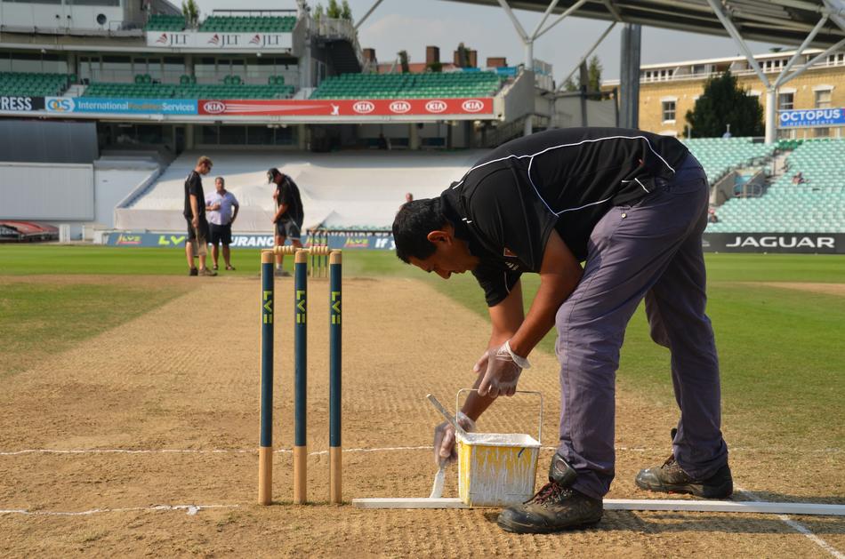 County Cricket Wicket Crease The