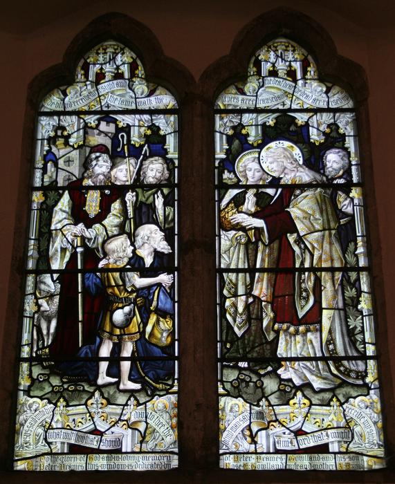 mural window church view
