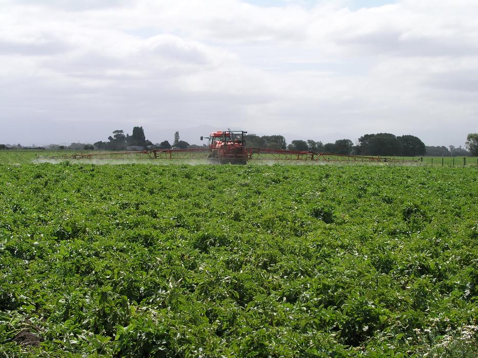 Agriculture Spray Ground view
