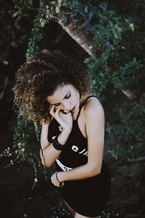 curlyhair Girl Model