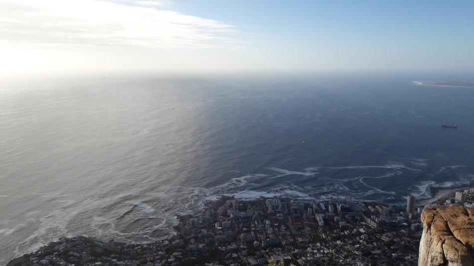 Table Mountain in Cape Town view