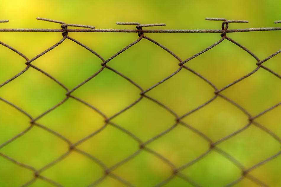 Fence Background Wire