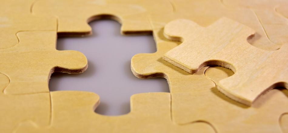 Puzzle Last Part Joining Together