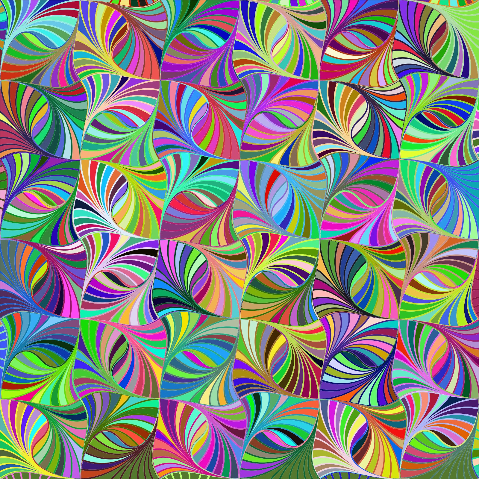 Rainbow prismatic pattern free image download