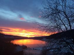 The Dawning Sunset Nature Of