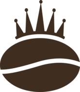 coffee icon with crown