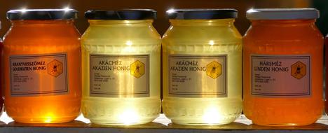 large jar of sweet honey