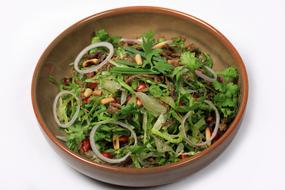 fresh onion salad