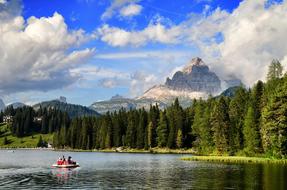 Lake Misurina Dolomites