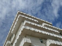 Facade Concrete Sky Structural