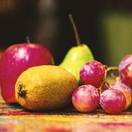 Fresh juicy fruits
