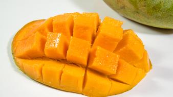 chopped sweet fruit