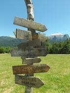 Holidays Trip wooden signs