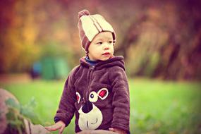 Park Autumn child hat