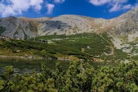 Mountains Lake Landscape
