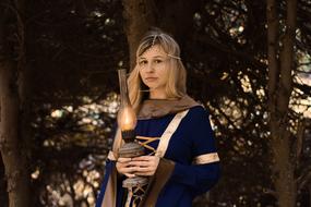 The Middle Ages Autumn Forest