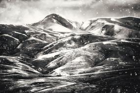 Mountains Winter Landscape