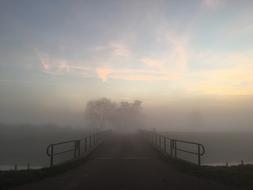 Bridge Foggy