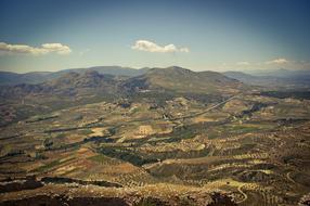 Mountain hills Nature horizon Landscape