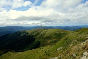 Mountains Landscape Bieszczady The