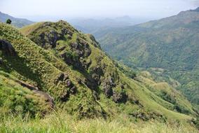 Sri Lanka mountains Landscape