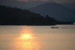 Thailand Wall Sunset