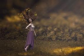 Forest Witch digital art