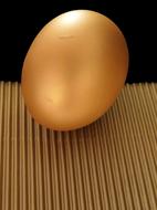 golden egg on the table