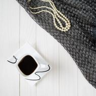 coffee composition on the table