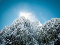 Mountain Sun Rays Vysoké Tatry