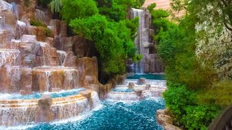 Lasvegas Waterfall Lv