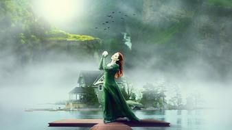 Photo Manipulation Island Summer