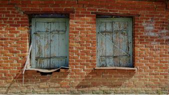 Window Architecture Old Building