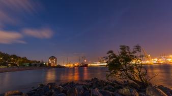 Elbe Evening Hamburg