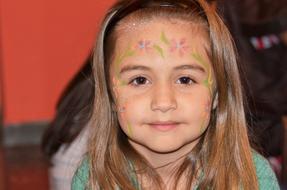 child girl on Party