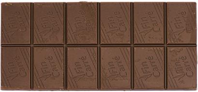 chocolate bar with the inscription