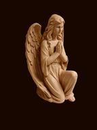 angel sculpture view beautifully