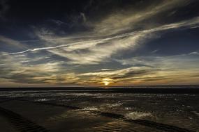North Sea Sunset Watts