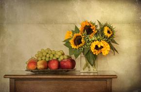 Late Summer Sunflowers