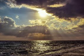 Sun Sunset Sea
