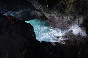 Sea Cave Landscape River