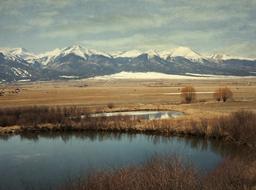 Mountains Snow Landscape