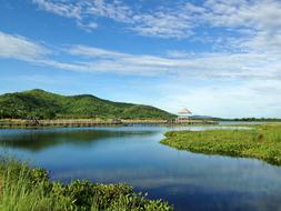Lagoon Water Sky