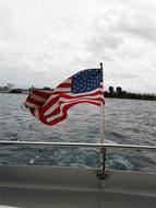Flag Boat Water