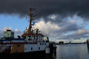 Ship Kiel Clouds
