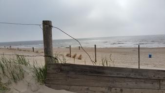 Beach Empty Wooden Planks